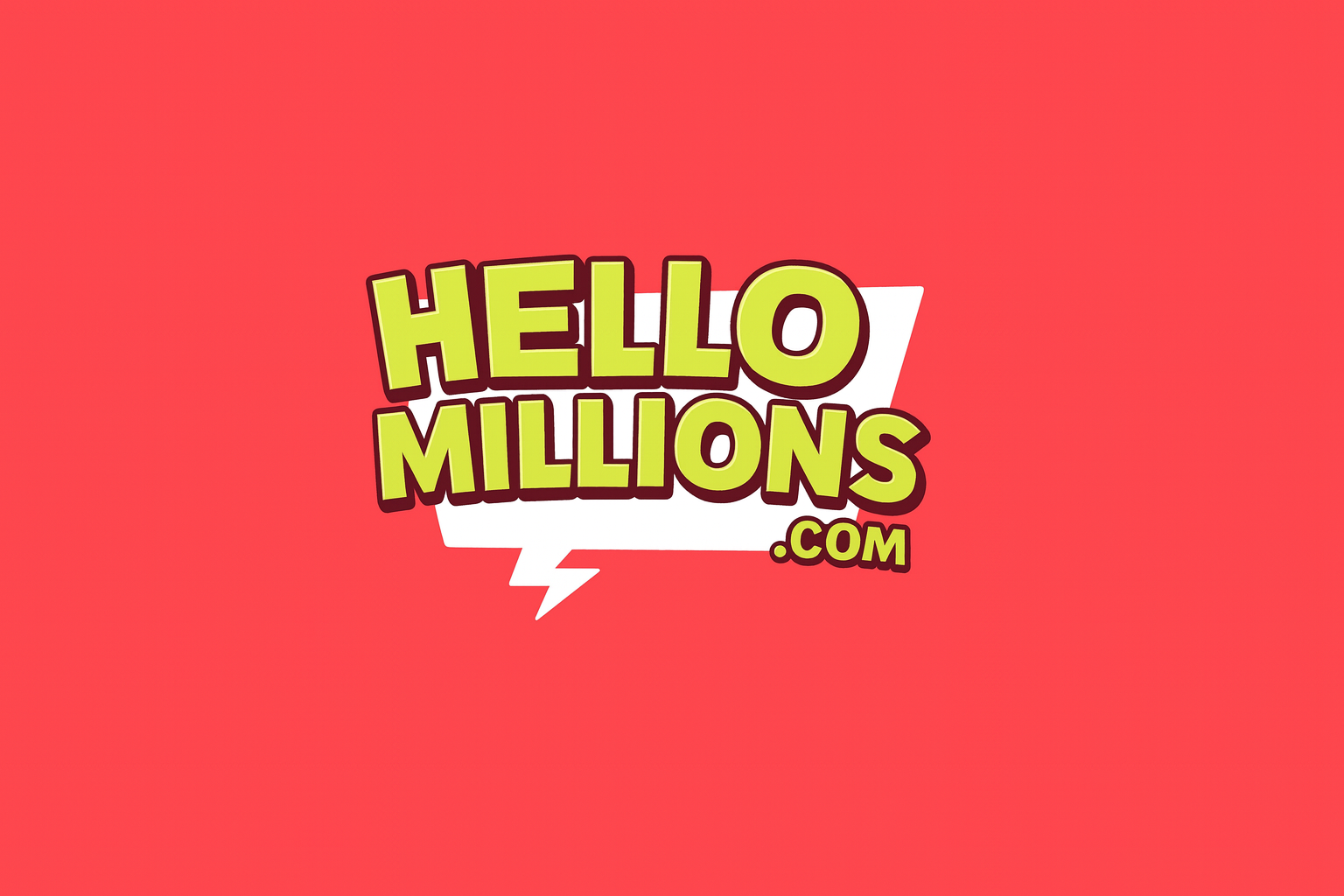 HelloMillions sweepstakes casino logo - earn free money with daily bonuses