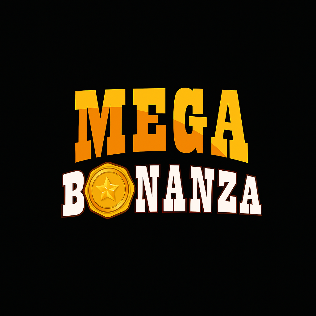 Mega Bonanza sweepstakes casino logo - daily bonus opportunities for earning free money online