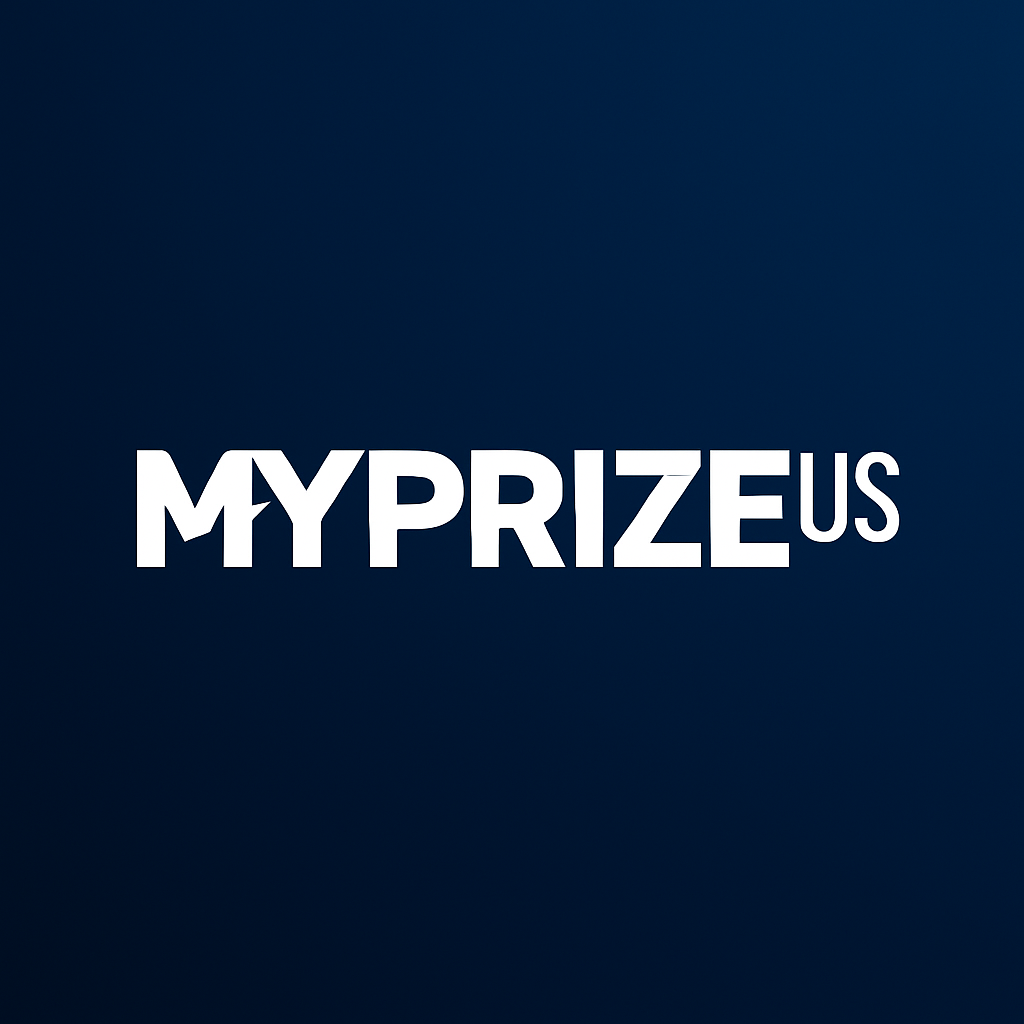 MyPrizeUS sweepstakes casino logo - daily bonus opportunities for earning free money online