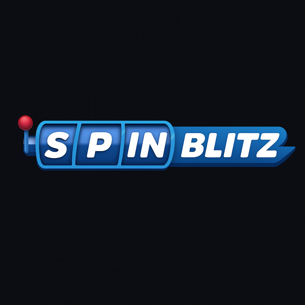 SpinBlitz sweepstakes casino logo - daily bonus opportunities for earning free money online