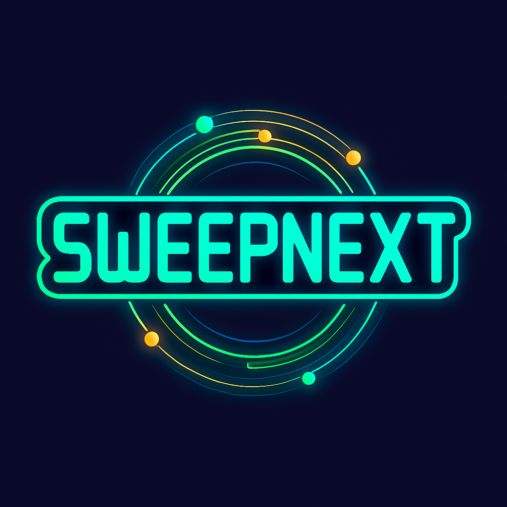 SweepNext sweepstakes casino logo - daily bonus opportunities for earning free money online